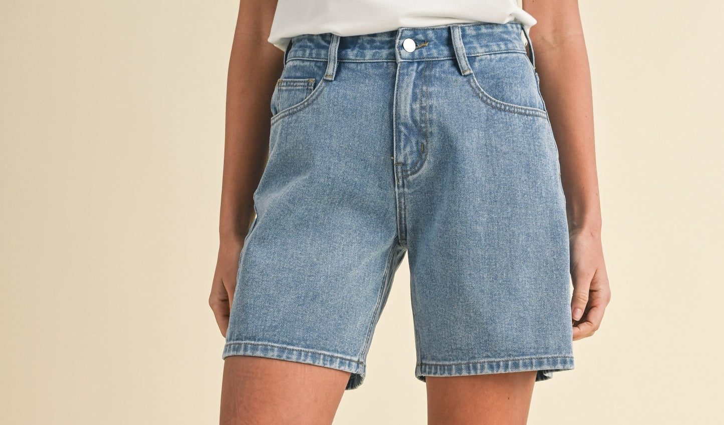 Bermuda Denim Shorts