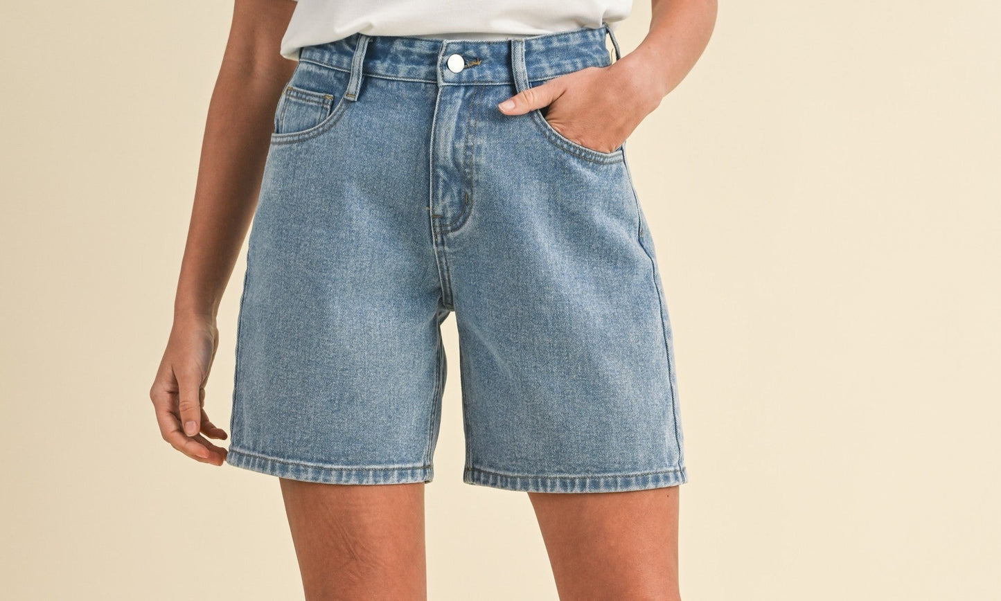 Bermuda Denim Shorts