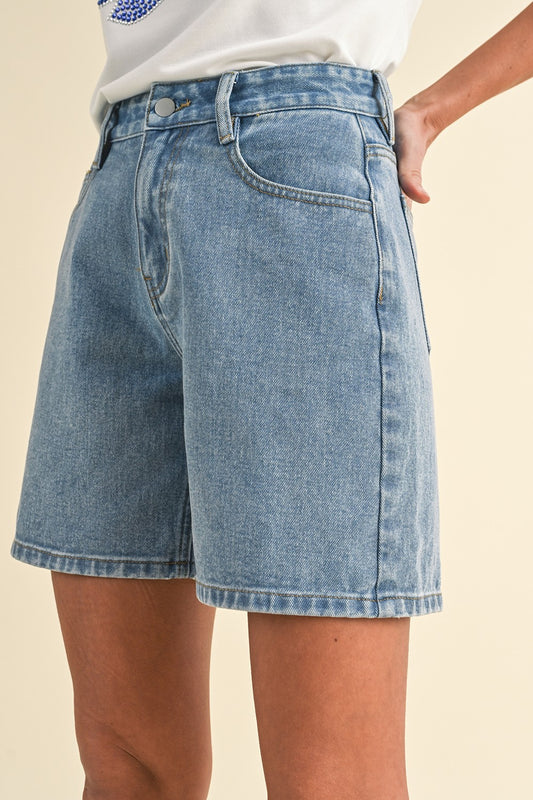 Bermuda Denim Shorts